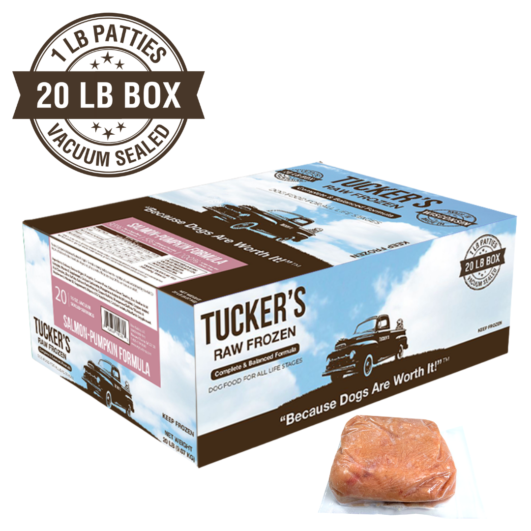 Tucker's Salmon and Pumpkin Frozen Raw Dog Food
