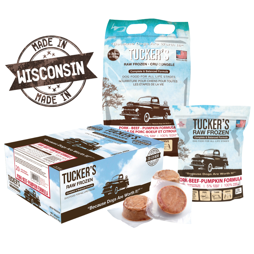 Tucker's Pork, Beef, and Pumpkin Frozen Raw Dog Food