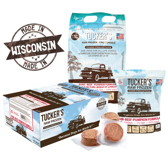 Tucker's Pork, Beef, and Pumpkin Frozen Raw Dog Food