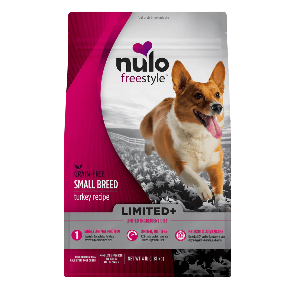 Nulo Freestyle High-Protein Kibble Limited+ Small Breed Turkey Recipe