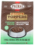 PRIMAL FROZEN RAW TOPPERS CHICKEN