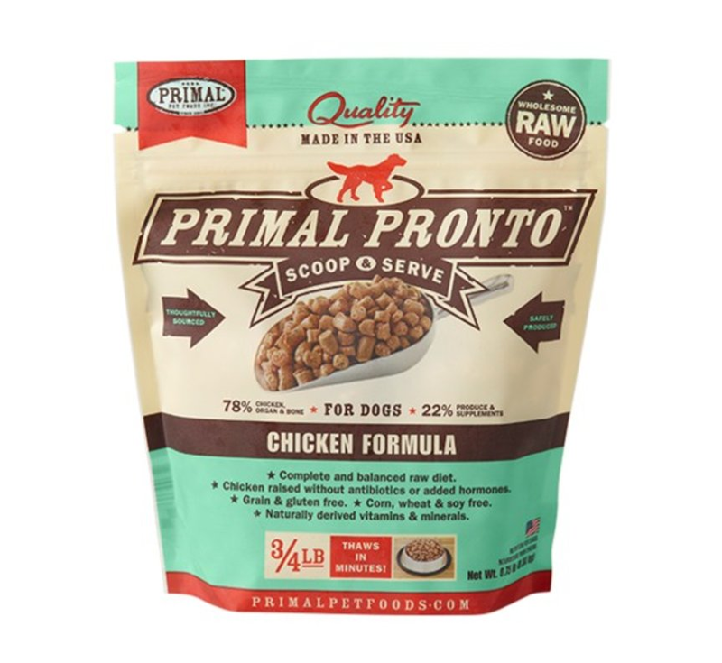 PRIMAL FROZEN RAW CHICKEN