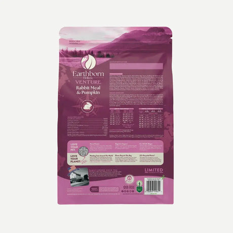 Earthborn Holistic Venture Rabbit Meal & Pumpkin