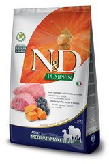 Farmina N&D Adult Lamb and Pumpkin Dry Dog Food in Austin, TX
