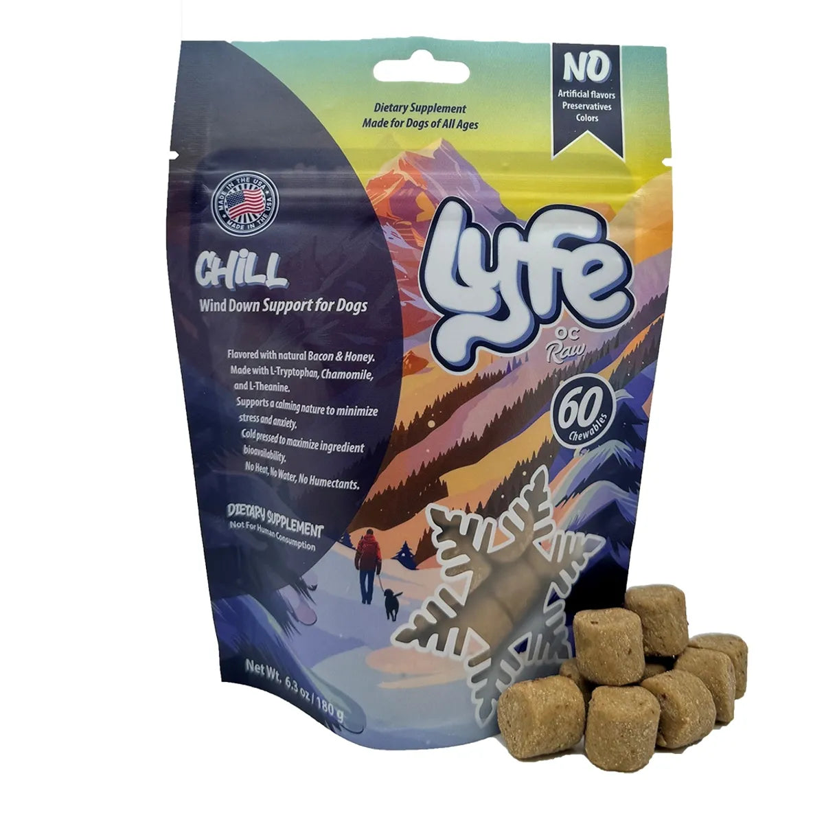 OC RAW LYFE COLD PRESSED CHEW CHILL 6.3OZ