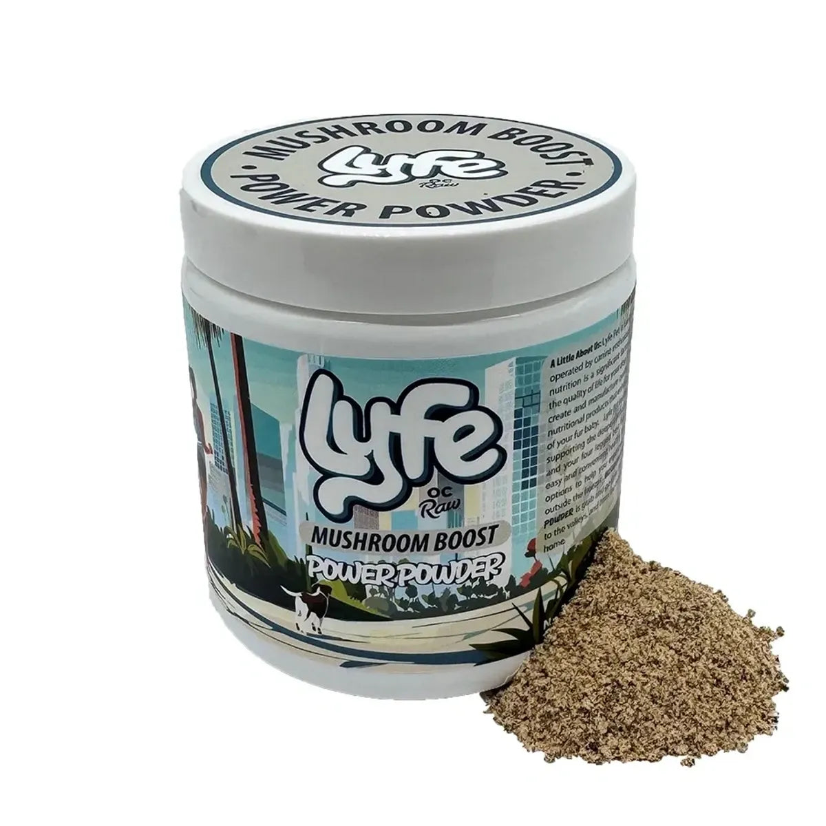 OC Raw Lyfe Mushroom Boost Power Powder 4.2OZ