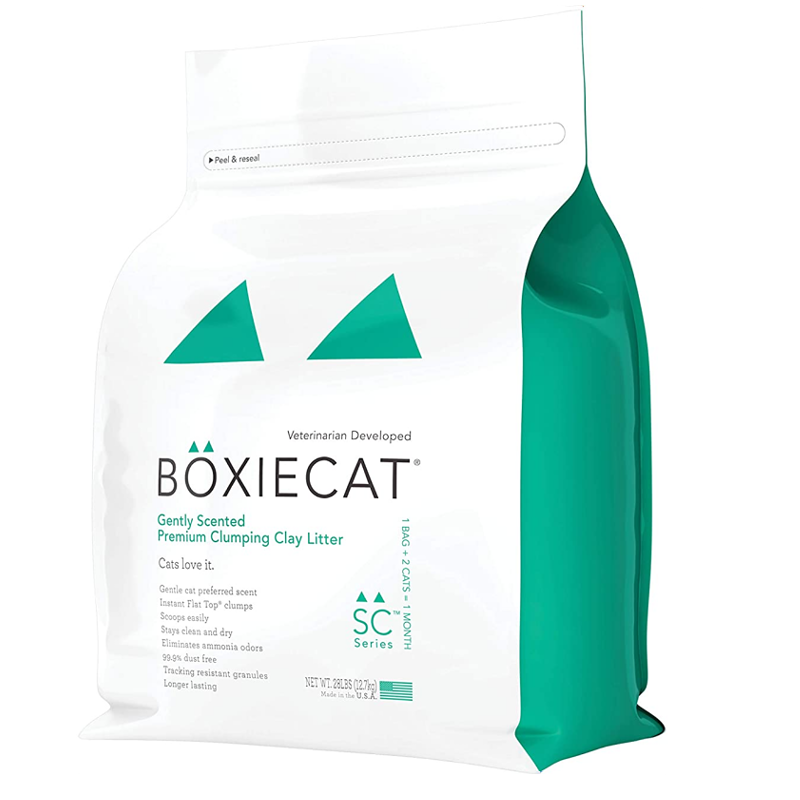 BOXIE CAT CLAY LITTER GENTLY SCENTED 16LB