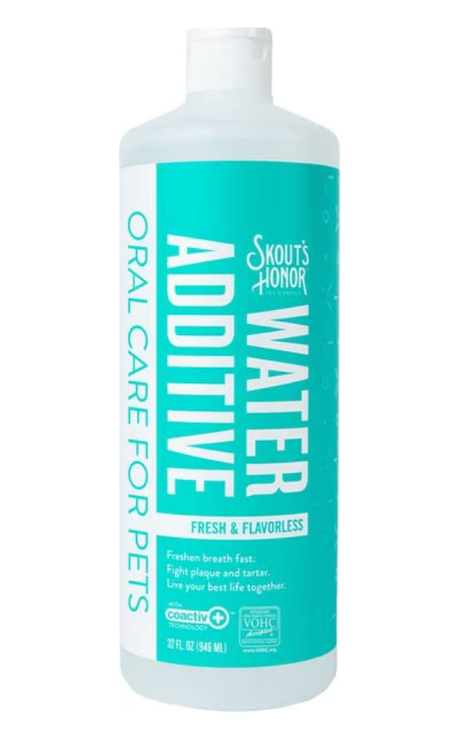 SKOUT'S HONOR ORAL WATER ADDITIVE FRESH AND FLAVORLESS