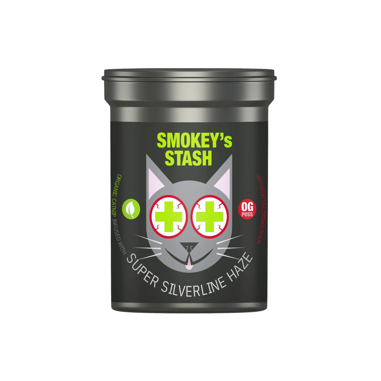 Smokey's Stash Silvervine Haze Potent Catnip and Silver Vine Blend for Cats