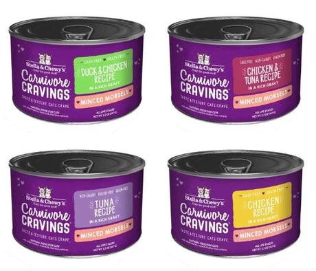 STELLA  AND CHEWYS CARNIVORE CRAVINGS MINCED 2.8OZ
