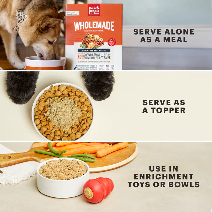 The Honest Kitchen Wholemade Grain Free Chicken Recipe Dehydrated Dog Food