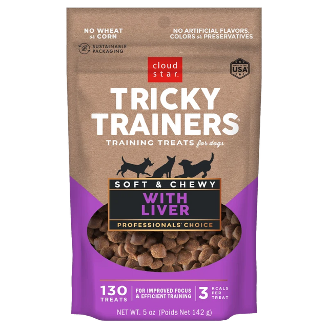 CLOUD STAR TRICKY TRAINER CHEWY LIVER 5OZ