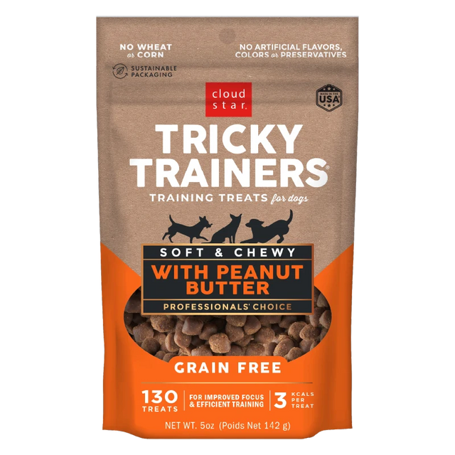 CLOUD STAR TRICKY TRAINER PEANUT BUTTER 5OZ