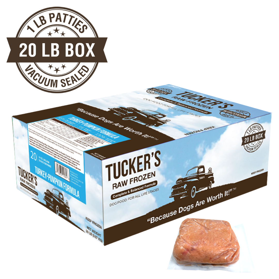 Tucker's Turkey and Pumpkin Frozen Raw Dog Food