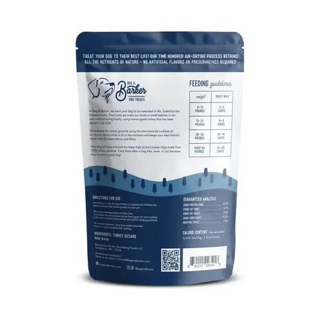 BEG AND BARKER TURKEY CHIPS 3.5OZ