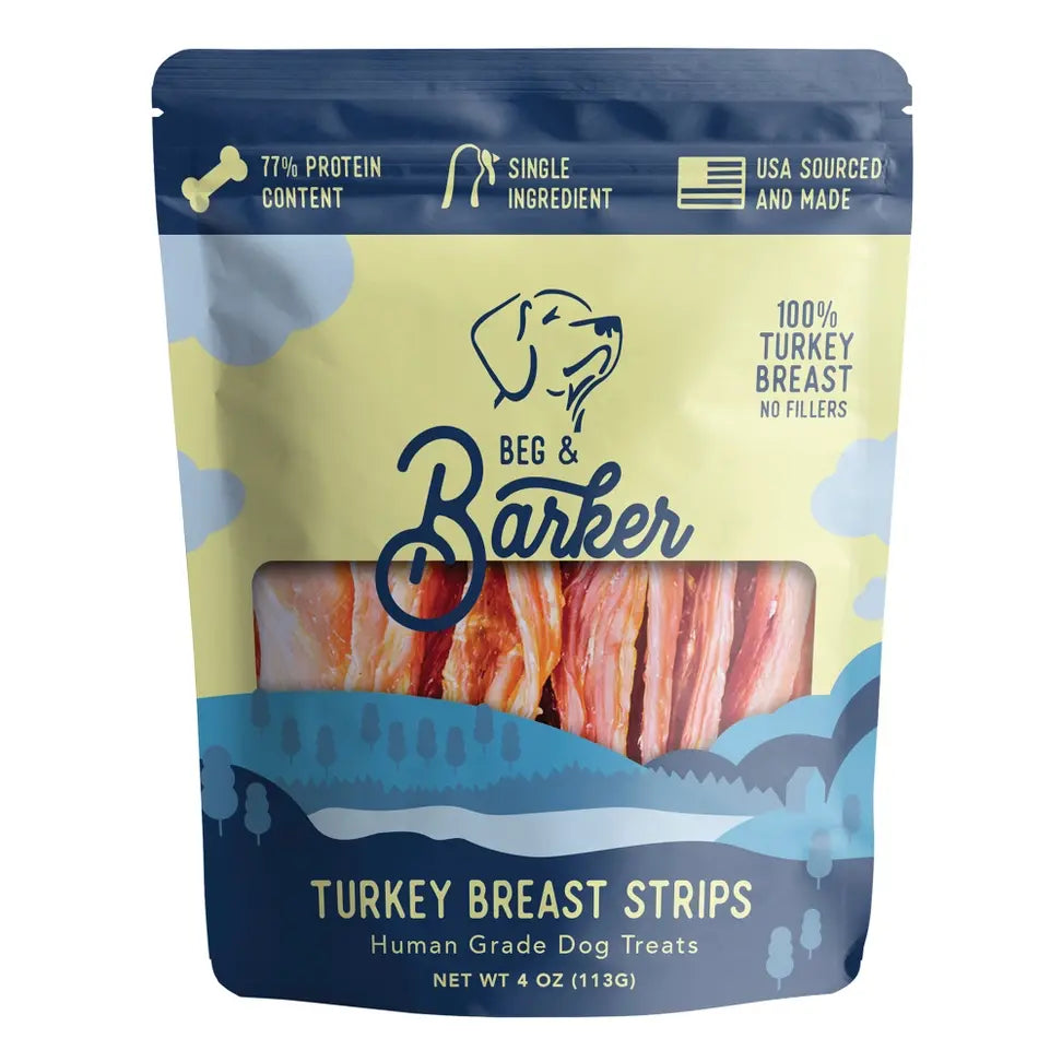 BEG AND BARKER TURKEY JERKY 4OZ