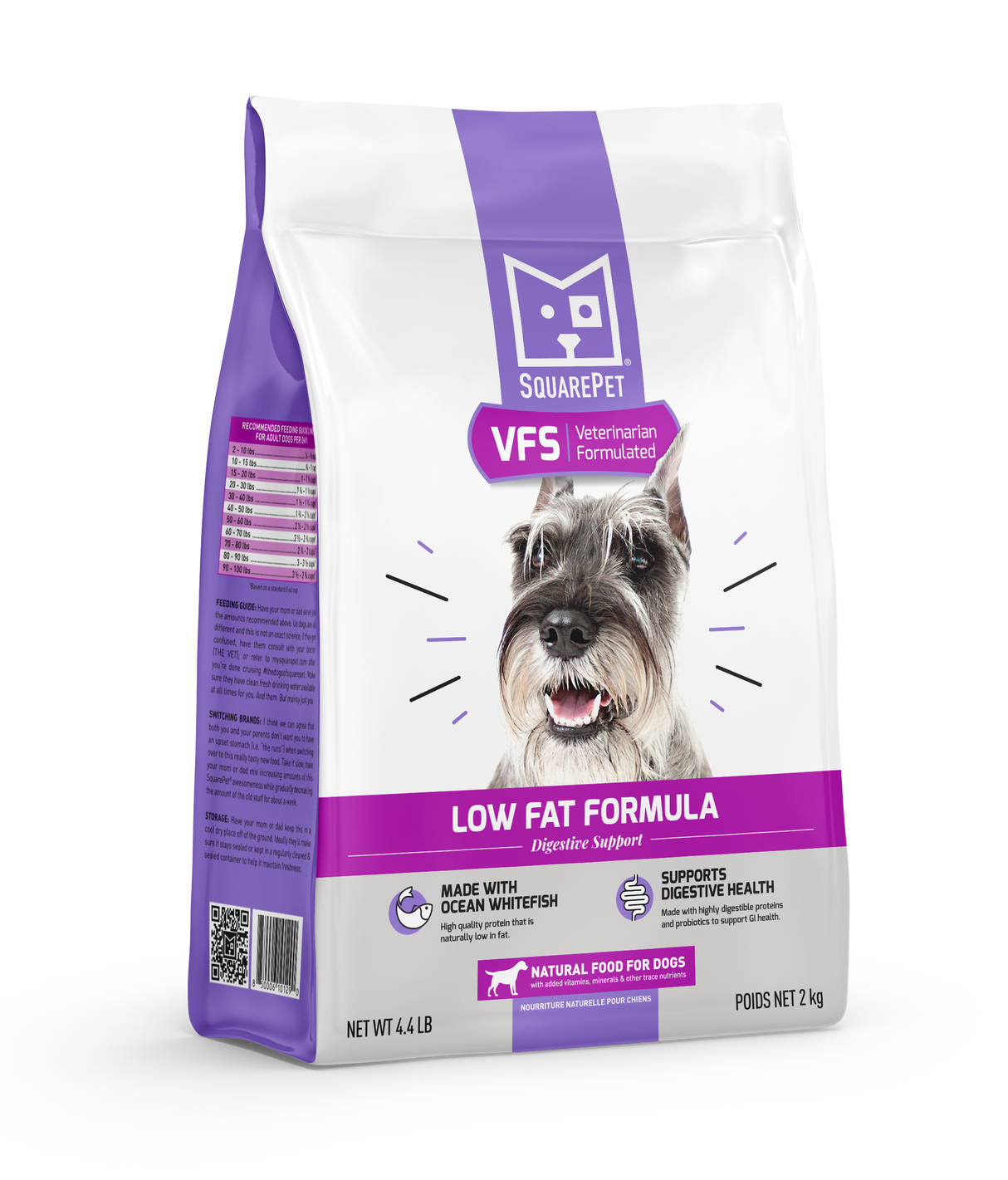 SQUAREPET VET FORMULATED LOW FAT