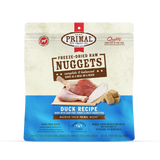 Primal Freeze-Dried Raw Nuggets Dog Food Duck Recipe