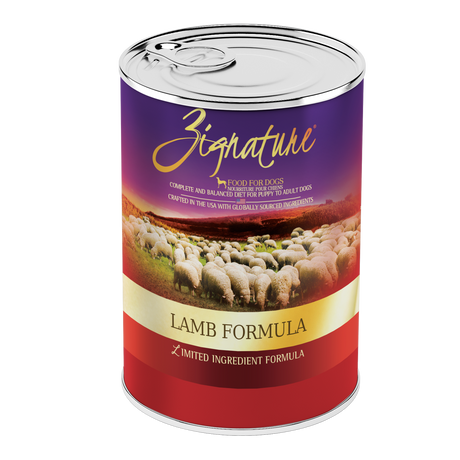 ZIGNATURE DOG LAMB CAN 13OZ