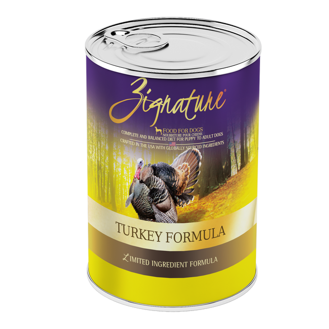 ZIGNATURE DOG TURKEY CAN 13OZ